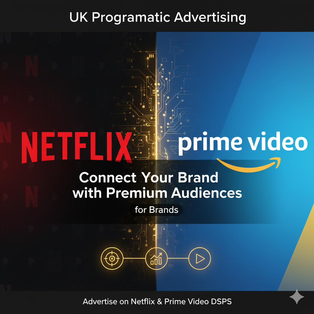 Amazon and Netflix Partnership DSP here at Bookmyadvert.com