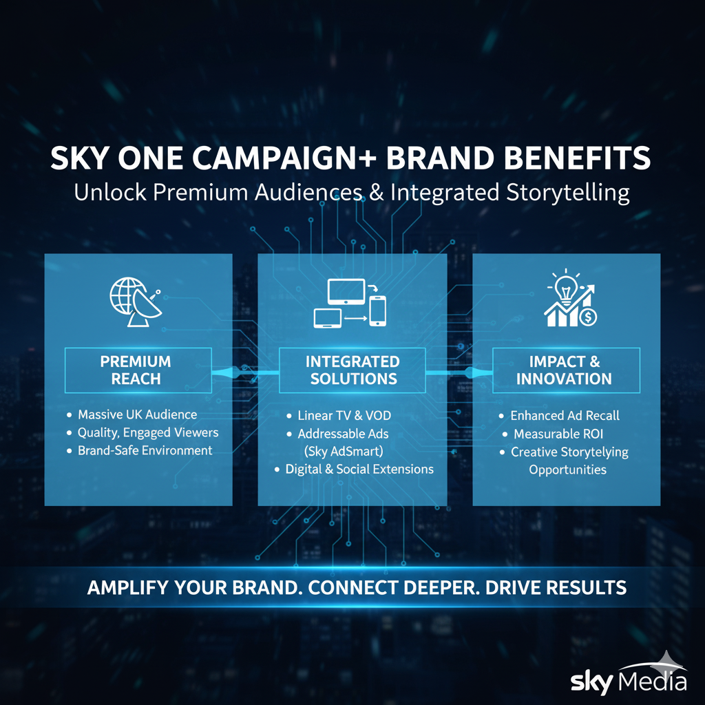 A Spotlight on Sky Media’s One Campaign!  Sky AdSmart + Sky VOD + Sky SFVOD