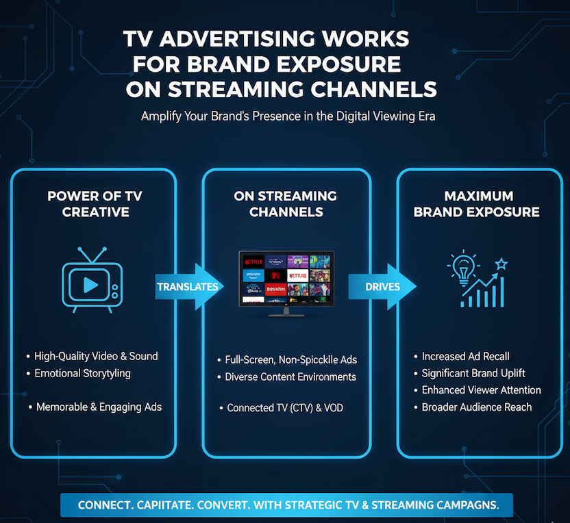 Meta works for Brand exposure - TV does exactly the same. Book SmartAds  today