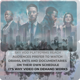 SKY VOD TV Advertising with 5 Targeting Options at Just 5p per View!