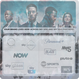 SKY VOD TV Advertising with 5 Targeting Options at Just 5p per View!