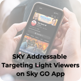 Sky VOD Clickable on Mobiles Addressable Advertising costs 5 Pence per view