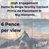 Now & Paramount VOD Streaming on Demand Advertising 6 Pence per view