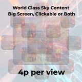 Sky Channels VOD Streaming Advertising Costs 4 Pence per view.