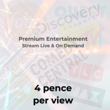 Sky VOD Streaming Advertising on Sky Partner Channels 4 Pence per view