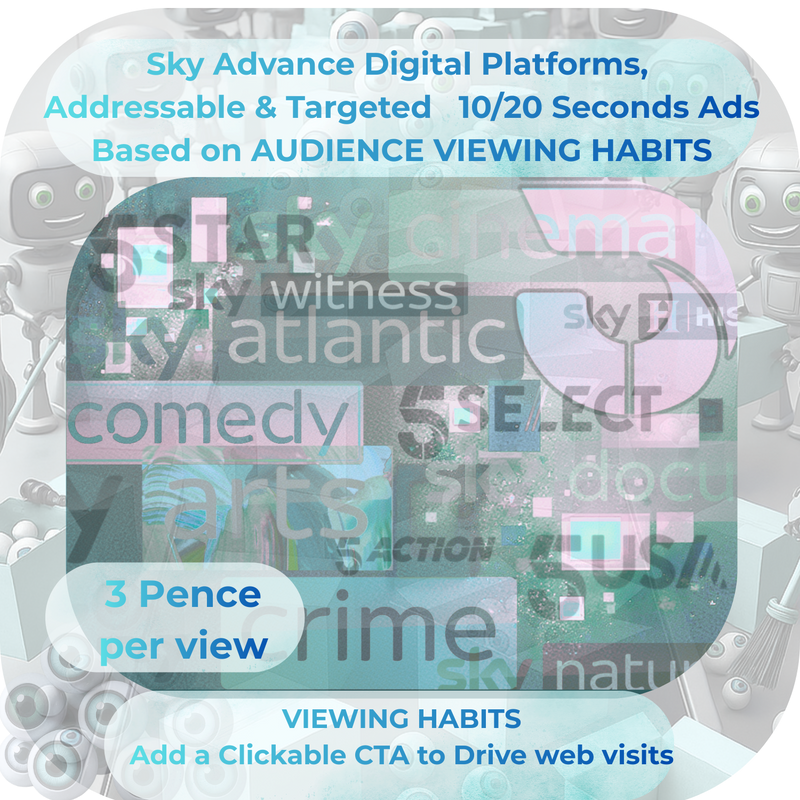 Sky Advance 3p Per View 10, 15 or 20 seconds Viewing Habits