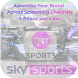 Sky Sports VOD & TNT Sports VOD streaming Advertising Costs 4p per view