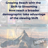 Now & Paramount VOD Streaming on Demand Advertising 6 Pence per view