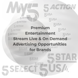 My5 VOD BVOD Streaming Channel Advertising Costs 4 Pence per view.