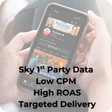 Sky VOD Clickable on Mobiles Addressable Advertising costs 5 Pence per view