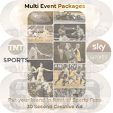 Sky Sports Marketplace Multi Event TV Advertising Costs 4 pence per view - Bronze