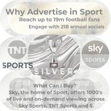 Sky Sports Market place Multi Event TV Advertising Costs 4 pence per view - Silver