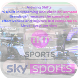 Sky Sports VOD & TNT Sports VOD streaming Advertising Costs 4p per view
