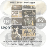 Sky Sports Market place Multi Event TV Advertising Costs 4 pence per view - Silver