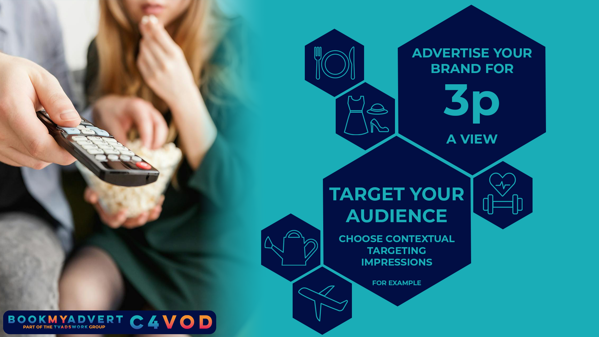 Channel 4 VOD TV Advertising Costs Catchup TV/Video On demand 3 pence per view
