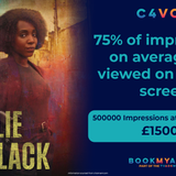 Channel 4 VOD TV Advertising Costs Catchup TV/Video On demand 3 pence per view