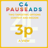 C4 PAUSE ADS TV Advertising Costs - 3 pence