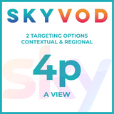 Sky VOD – Genre and Region Targeted Advertising at Just 4p per View!
