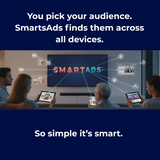 SmartAds 5 Pence Per View TV Advertising targeted costs