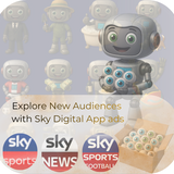 Sky Digital Online Display Sky App Advertising UGC Creatives 1 pence per view