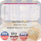 Sky Digital Online Display Sky App Advertising UGC Creatives 1 pence per view