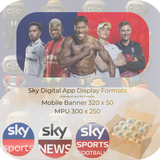 Sky Digital Online Display Sky App Advertising UGC Creatives 1 pence per view