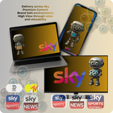 Sky Digital Online Advertising UGC Ad Space for Sky Webs and Apps 1 pence per view