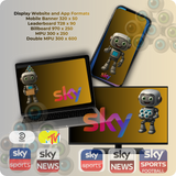 Sky Digital Online Advertising UGC Ad Space for Sky Webs and Apps 1 pence per view