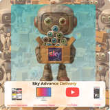 Sky Advance Supercharge Audiences 10,,15 or 20 seconds 3p per view