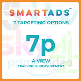 SmartAds 7 Pence Per View TV Advertising targeted costs