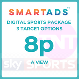SmartAds 8p Per View Sky Sports Advertising Costs